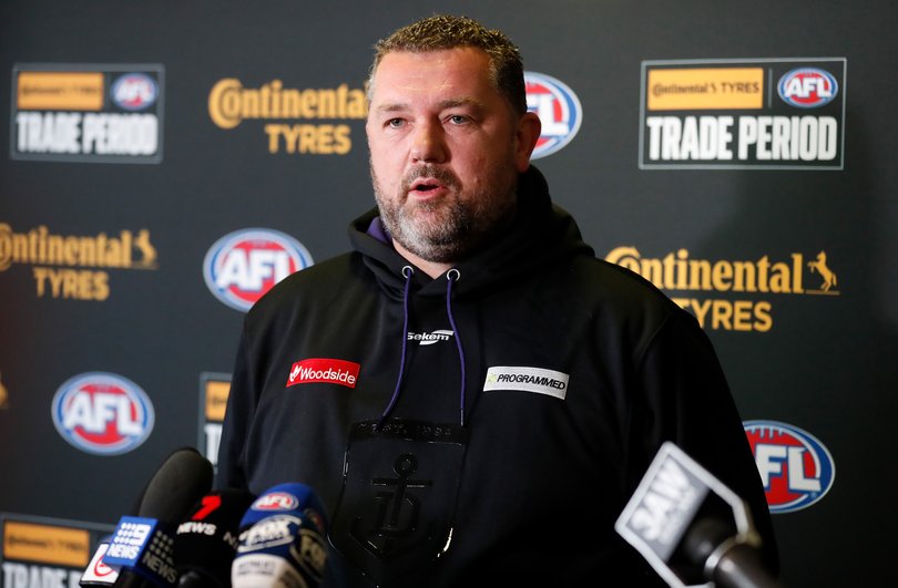 David Walls, Head of Player Personnel of the Dockers.