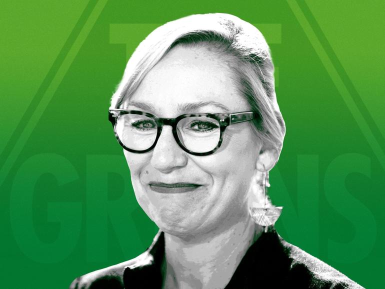 New Federal Greens leader Larissa Waters has vowed to ‘get s..t done’ with Labor, while also maintaining her party’s hard-line stance on ‘calling out genocide’.