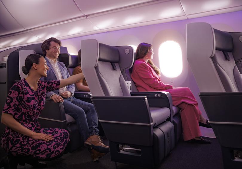 Air New Zealand new Premium Economy seat.