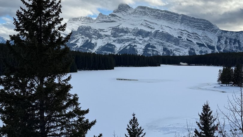 The incredible alpine views.