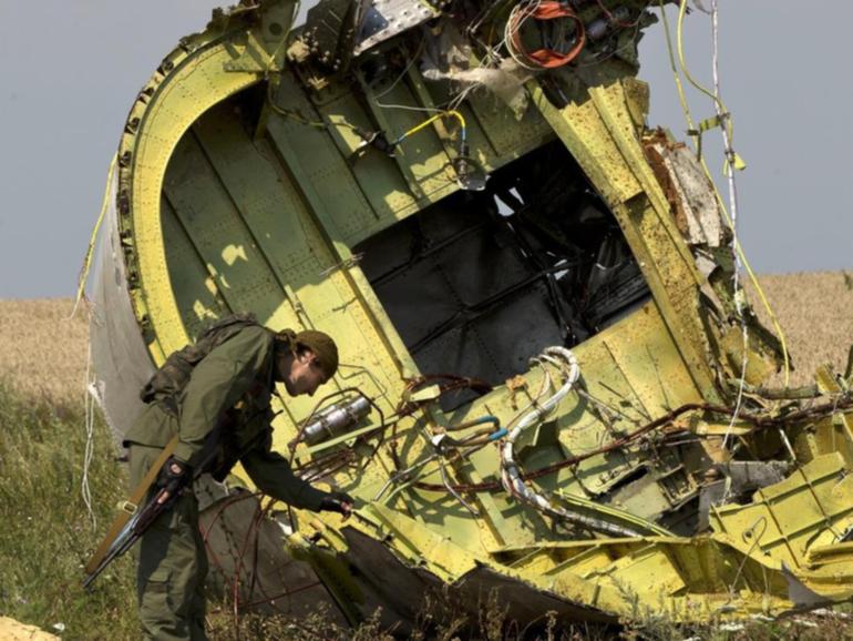 Malaysian Airlines Flight MH17 was shot down over eastern Ukraine in 2014. (AP PHOTO)