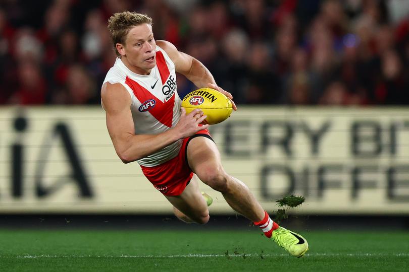 Isaac Heeney needs to step up on the scoreboard for the Swans.
