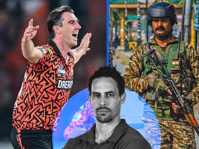 Pat Cummins  is expected to resume playing for the Sunrisers Hyderabad.in India amid a fragile ceasefire.