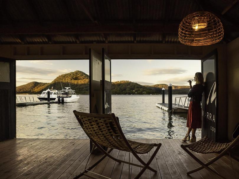 Marramarra Lodge was promoted as a high-end retreat.