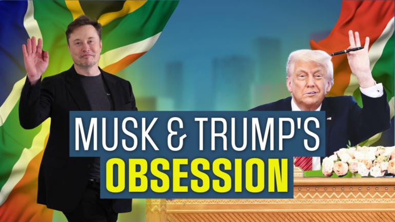 WATCH: In Newsworthy, Ben O’Shea reveals why Elon Musk’s AI chatbot Grok is obsessed with ‘white genocide’ as Donald Trump grants refugee status to white South African farmers.