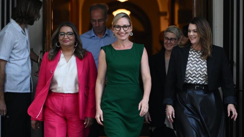 Greens leader Larissa Waters is warning the government it needs to work with her party. (Joel Carrett/AAP PHOTOS)