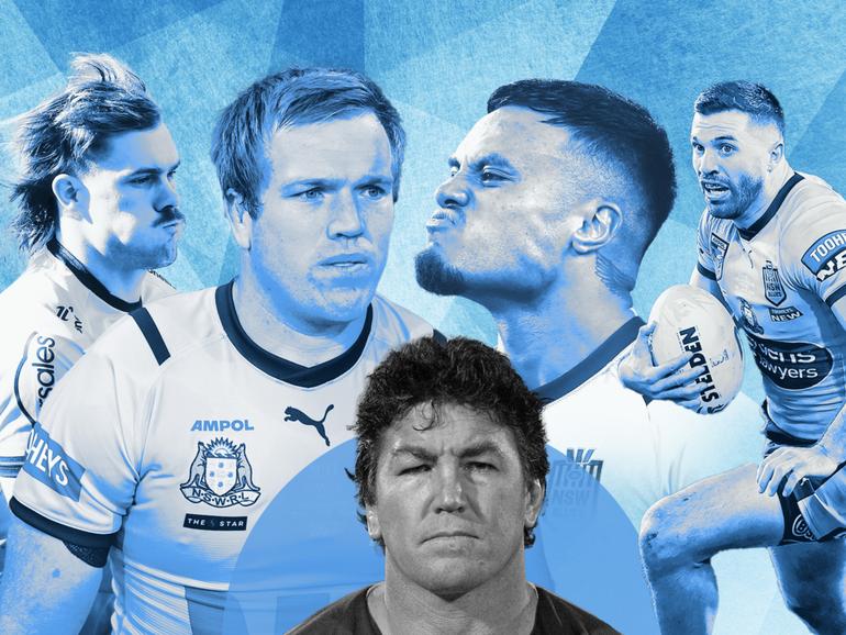 Ryan Papenhuyzen, Jake Trbojevic, Spencer Leniu and James Tedesco.