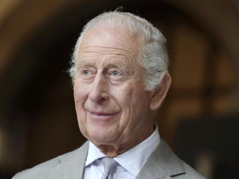 The King has been receiving regular cancer treatment after being diagnosed in 2024. (AP PHOTO)