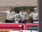 Two people are dead after a shooting at the Las Vegas Athletic Club. (AP PHOTO)