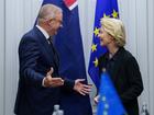 Prime Minister Anthony Albanese meets with President of the EU Ursula von der Leyen in Rome