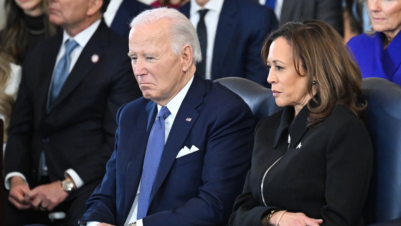 US President Donald Trump and former Vice President Kamala Harris react to Joe Biden’s cancer diagnosis.