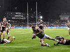 The Rabbitohs defeated Wests Tigers at Campbelltown on Sunday night.
