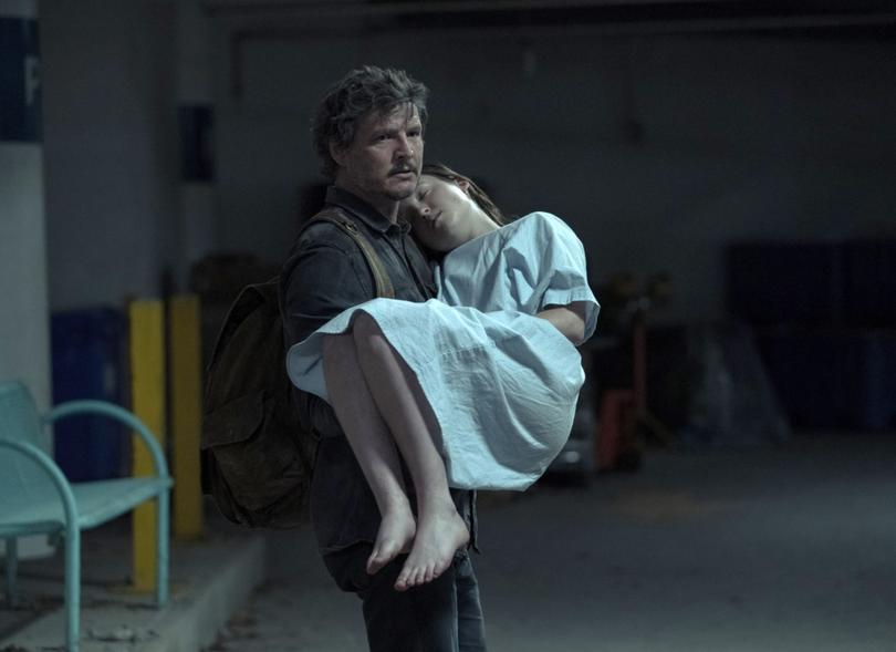 Pascal as “daddy” Joel Miller in The Last of Us.