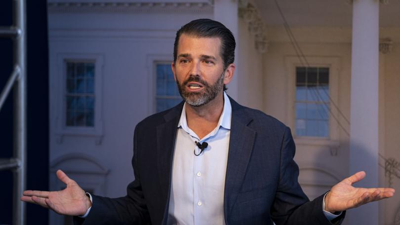 Donald Trump Jr. has raised questions over Joe Biden’s cancer diagnosis.