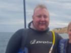 Toby Hoskin suffered serious arm injuries in a boat accident earlier this month.