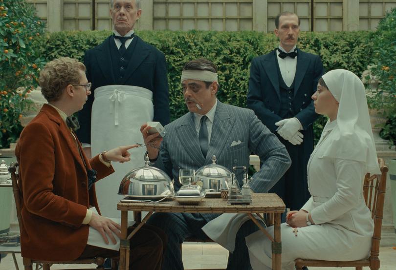 The Phoenician Scheme stars Benicio del Toro with Mia Treapleton and Michael Cera.