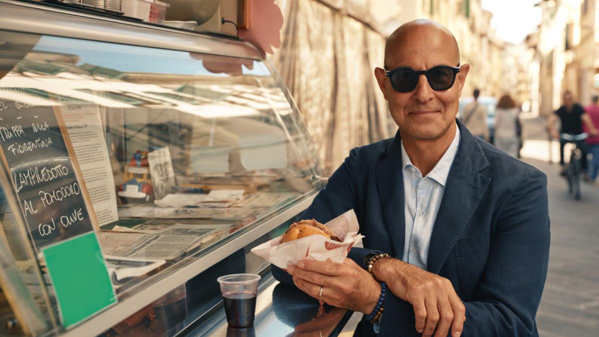 Stanley Tucci is back eating his way through Italy