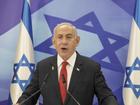 Israeli Prime Minister Benjamin Netanyahu has dispatched a high-level delegation to Qatar. (AP PHOTO)
