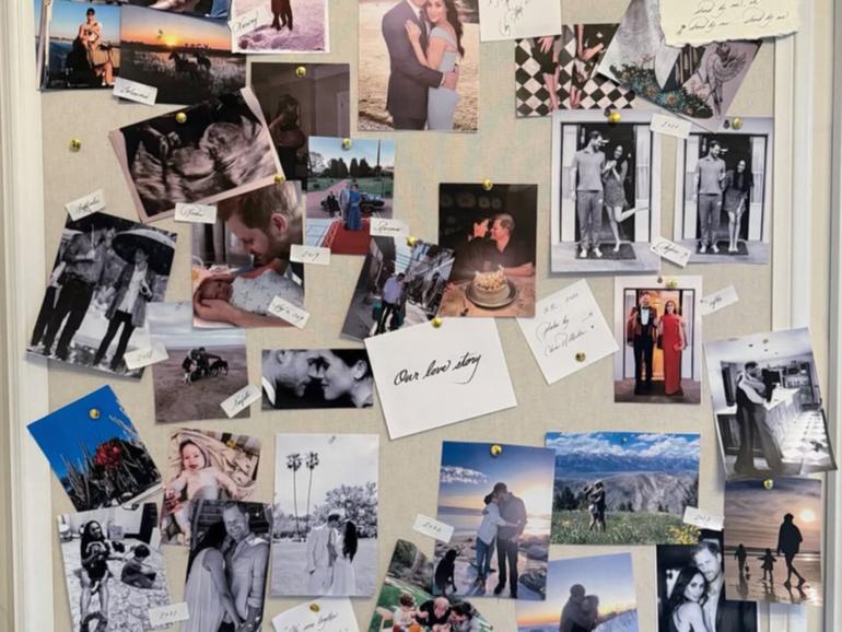 Meghan Markle posts a 7th wedding anniversary post on instagram with previously unseen photos