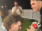 Reece Walsh shared the footage of himself punching a friend.