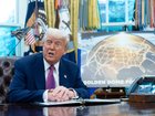 US President Donald Trump reveals the plans for his ambitious Golden Dome missile defence shield in the Oval Office.