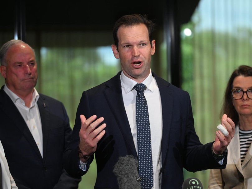 Matt Canavan was told Mr O’Brien had agreed to accompany him on the show out of courtesy but bailed 20 minutes before the segment was to air. Picture: Dan Peled NewsWire