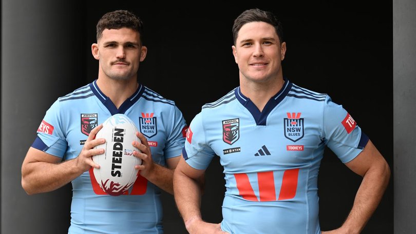 Nathan Cleary and Mitchell Moses are excited ahead of their first Origin halves pairing.