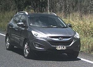 The grey Hyundai ix35 has been seized by police.
