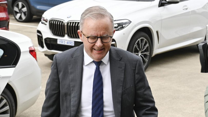 The Prime Minister has made a rare appearance at the National Press Club to hear from the man who helped orchestrate Labor’s stomping election win.