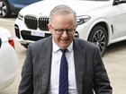 The Prime Minister has made a rare appearance at the National Press Club to hear from the man who helped orchestrate Labor’s stomping election win.