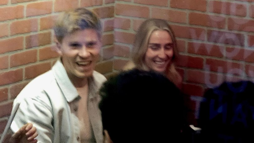 The pair reportedly ignored other people in their party and went to a small Ramen food place in a dark corner of the Las Vegas strip.