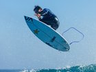 MARGARET RIVER, WESTERN AUSTRALIA, AUSTRALIA - MAY 21: Barron Mamiya of Hawaii surfs in Heat 4 of the Round of 16 at the Western Australia Margaret River Pro on May 21, 2025 at Margaret River, Western Australia, Australia. (Photo by Cait Miers/World Surf League) Cait Miers