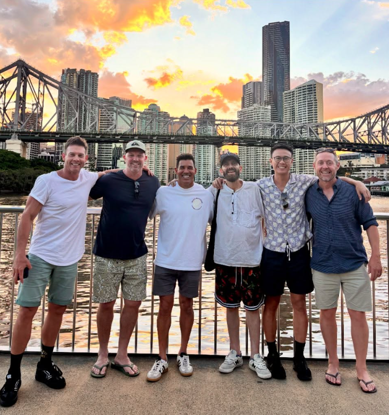 Ben Cousins visited his mate in Brisbane as recently as six weeks ago.