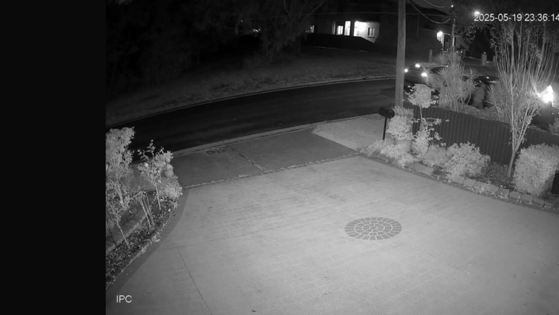CCTV shows horrifying moment John Versace gunned down in Sydney. Picture: Supplied