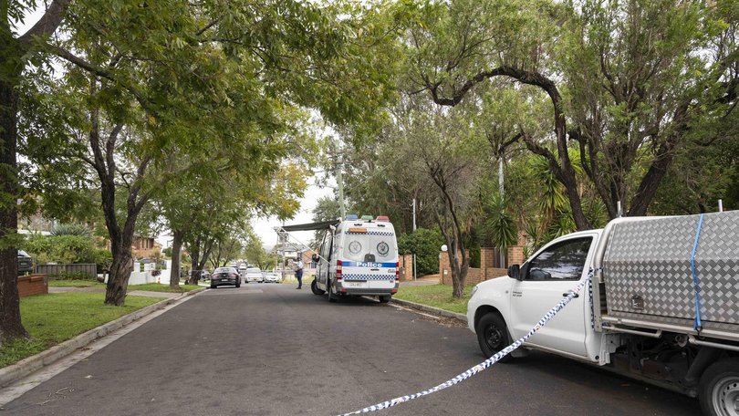 Dalton Ave in Condell Park, the suburban street where John Versace died after being shot in Sydney's southwest overnight. Picture: NewsWire / Monique Harmer