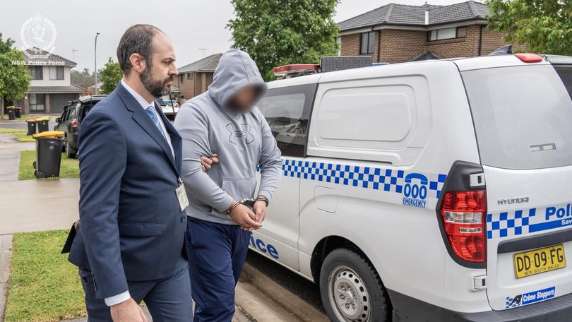 Police have arrested a man over the shooting of two brothers in Marrickville, Sydney. (HANDOUT/NSW POLICE)