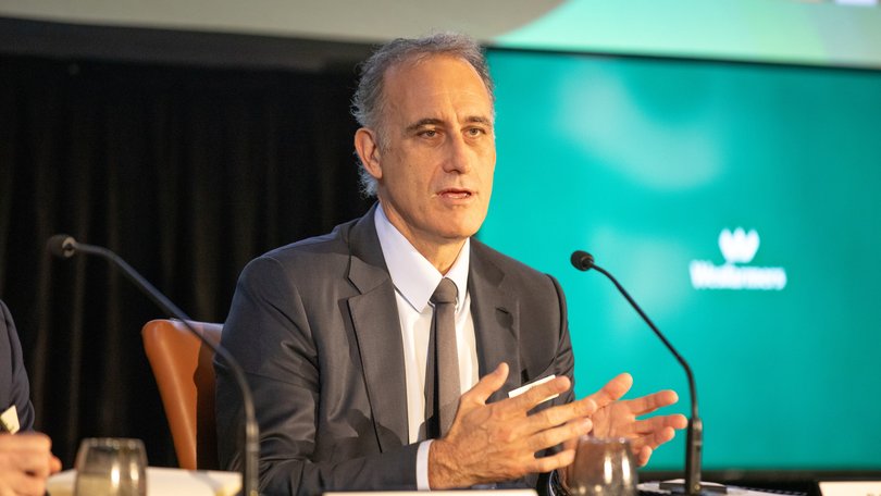 Wesfarmers boss Rob Scott at the group’s strategy day on Thursday.