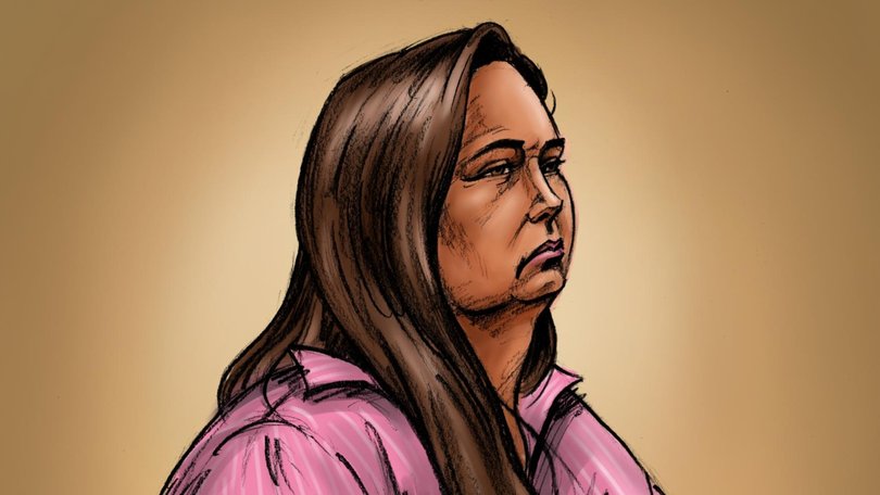 Alleged poisoner Erin Patterson reacted emotionally in court. Picture: NewsWire / Paul Tyquin