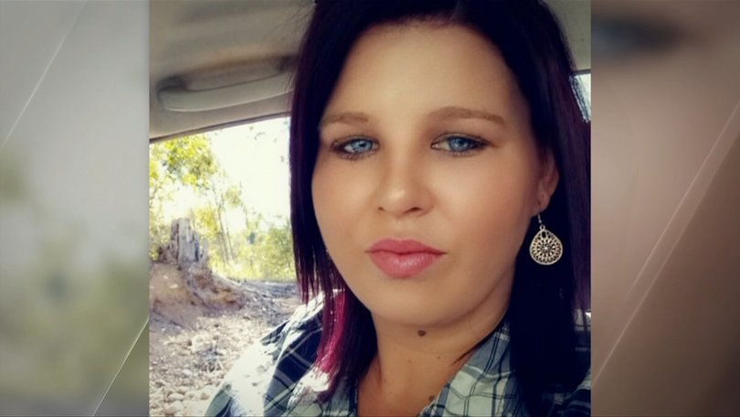 Bishop lived with Tanika Bromley (pictured) and James Wood at a derelict property in Gin Gin, about 50 km west of Bundaberg.