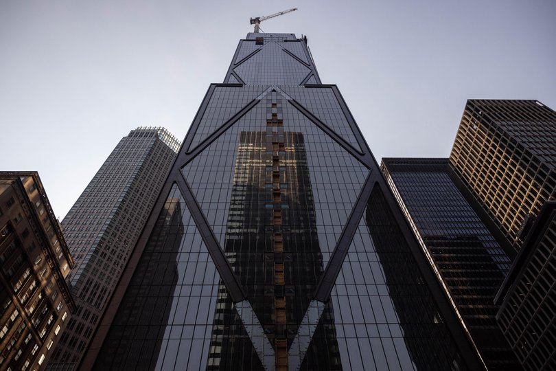 270 Park Avenue, also known as the JPMorgan Chase Building, under construction in New York, US, in July 2024.