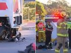 A truck driver has been charged with cause serious harm by dangerous driving after a catastrophic crash at Blackwood.