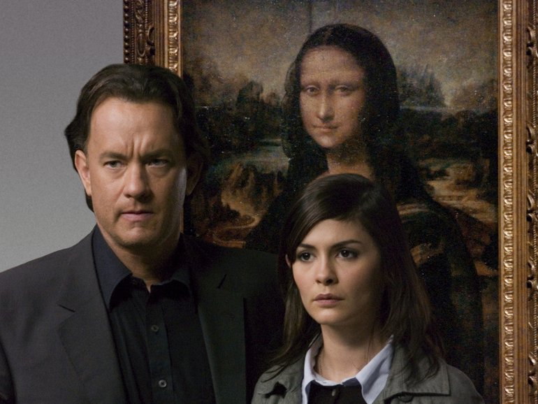 Da Vinci Code starring Tom Hanks and Audrey Tautou.