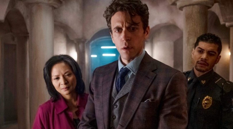 Ashley Zukerman as a young Robert Langdon in The Lost Symbol.