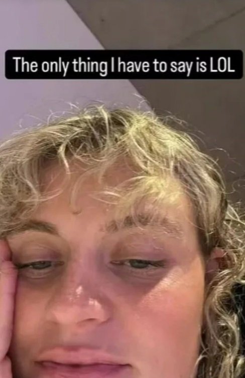 Kath Ebbs reacted to her ex-girlfriend’s loved-up post.