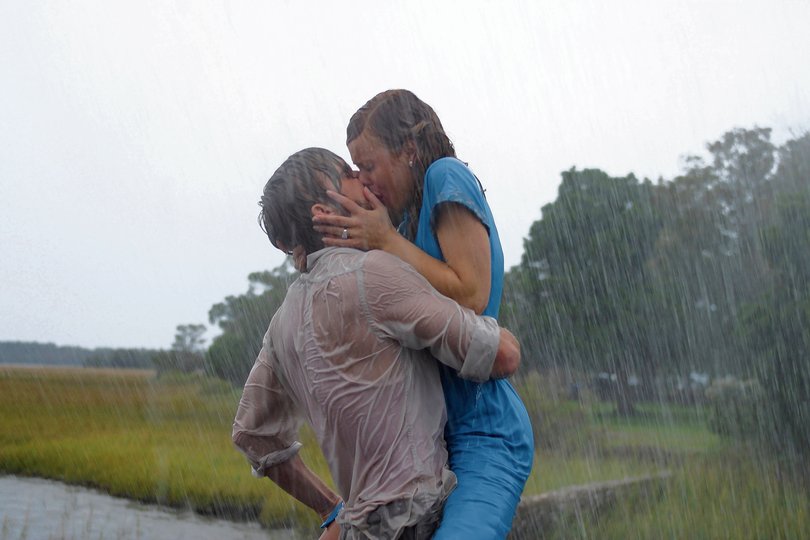 Ryan Gosling and Rachel McAdams in The Notebook.