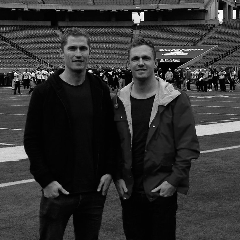 Joel Selwood posts tribute to brother Adam Selwood on Instagram.