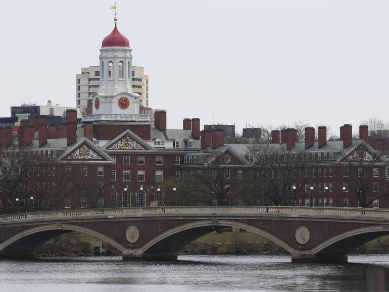 Harvard says a government move would have an "immediate and devastating effect" on the school. (AP PHOTO)