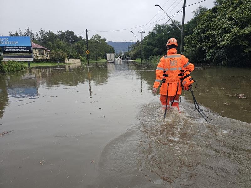 Days of intense rain have caused deadly, widespread flooding along the NSW mid-north coast. (HANDOUT/NSW SES)