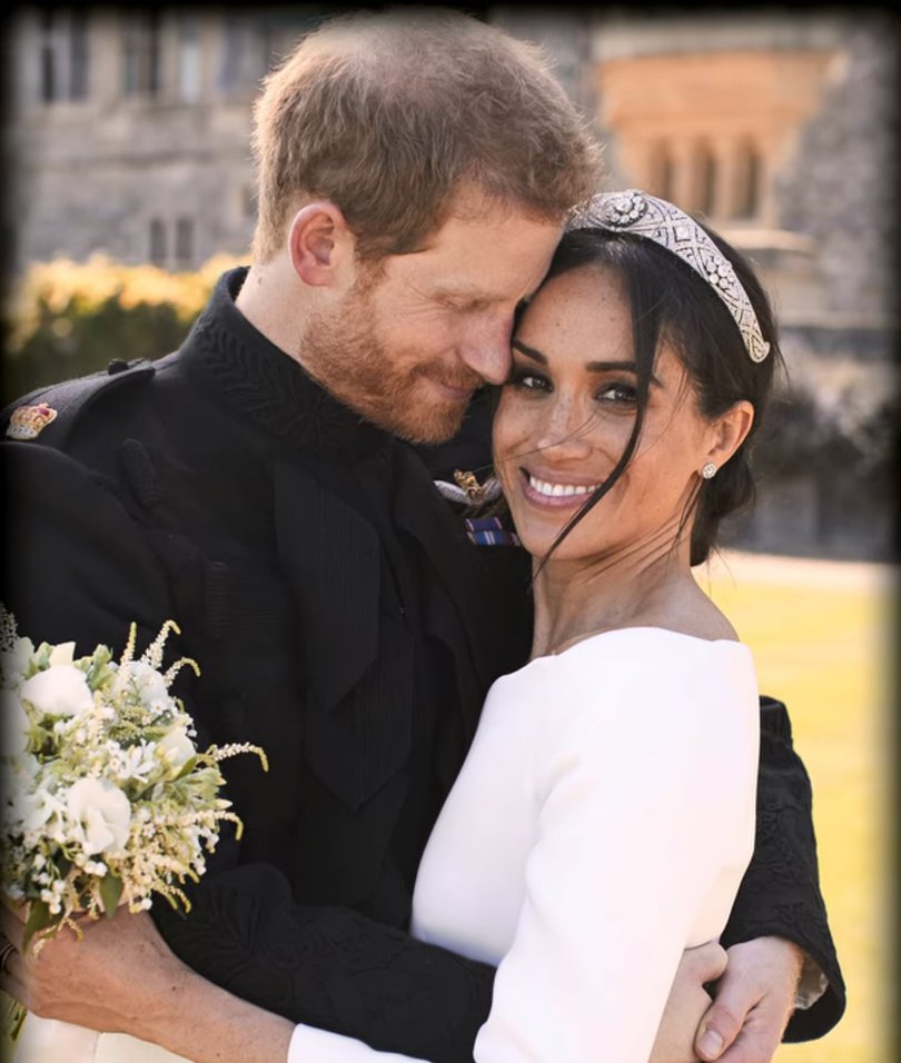 Harry and Meghan were married in 2018.