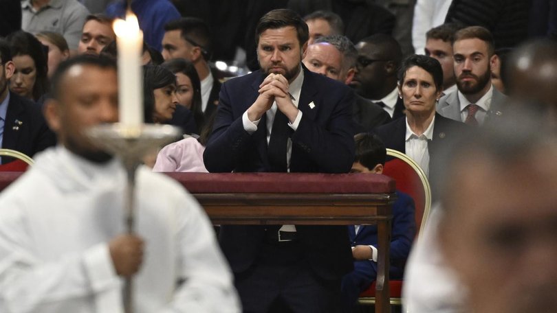 The New York Times sat down with JD Vance while in Rome at the inauguration of Pope Leo XIV. Here’s what he had to say.